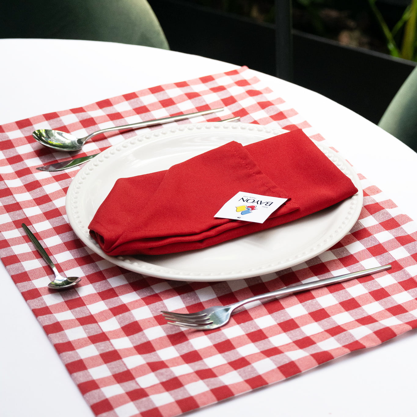 Mantel Individual Sencillo Resinado