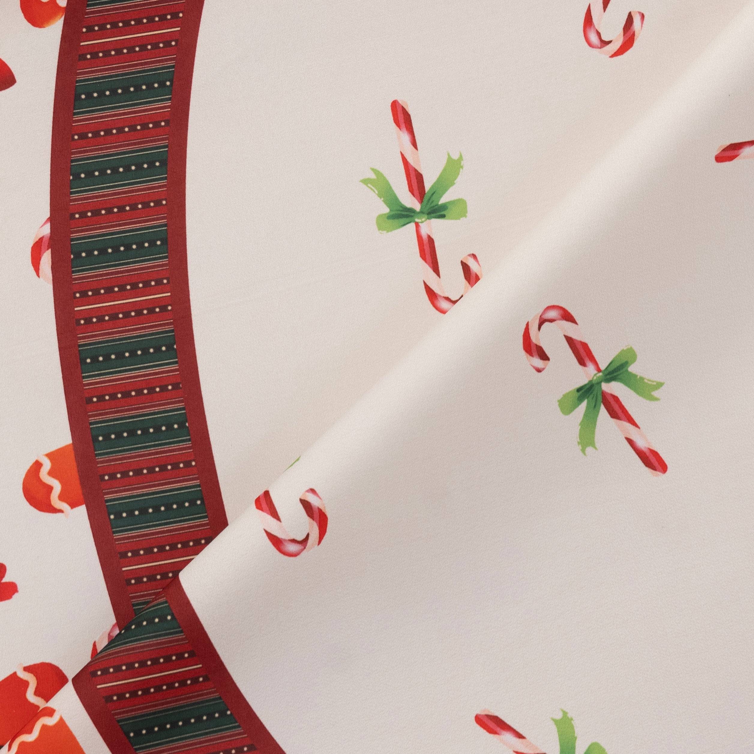 Mantel Libra Navidad Redondo