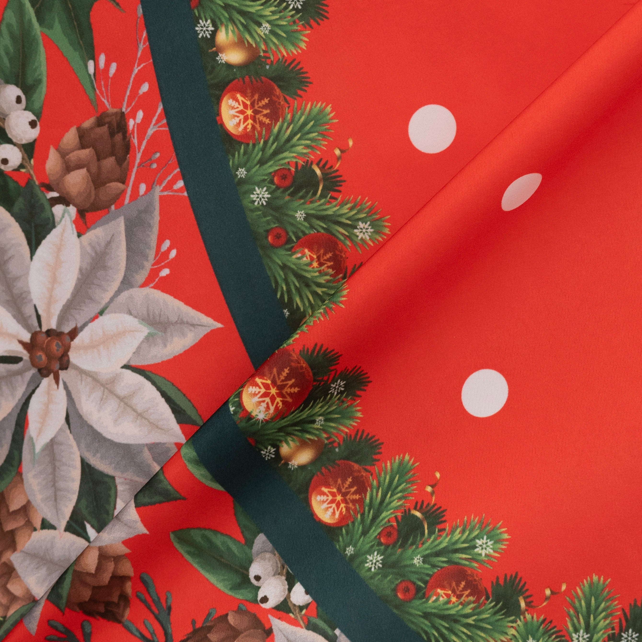 Mantel Libra Navidad Redondo