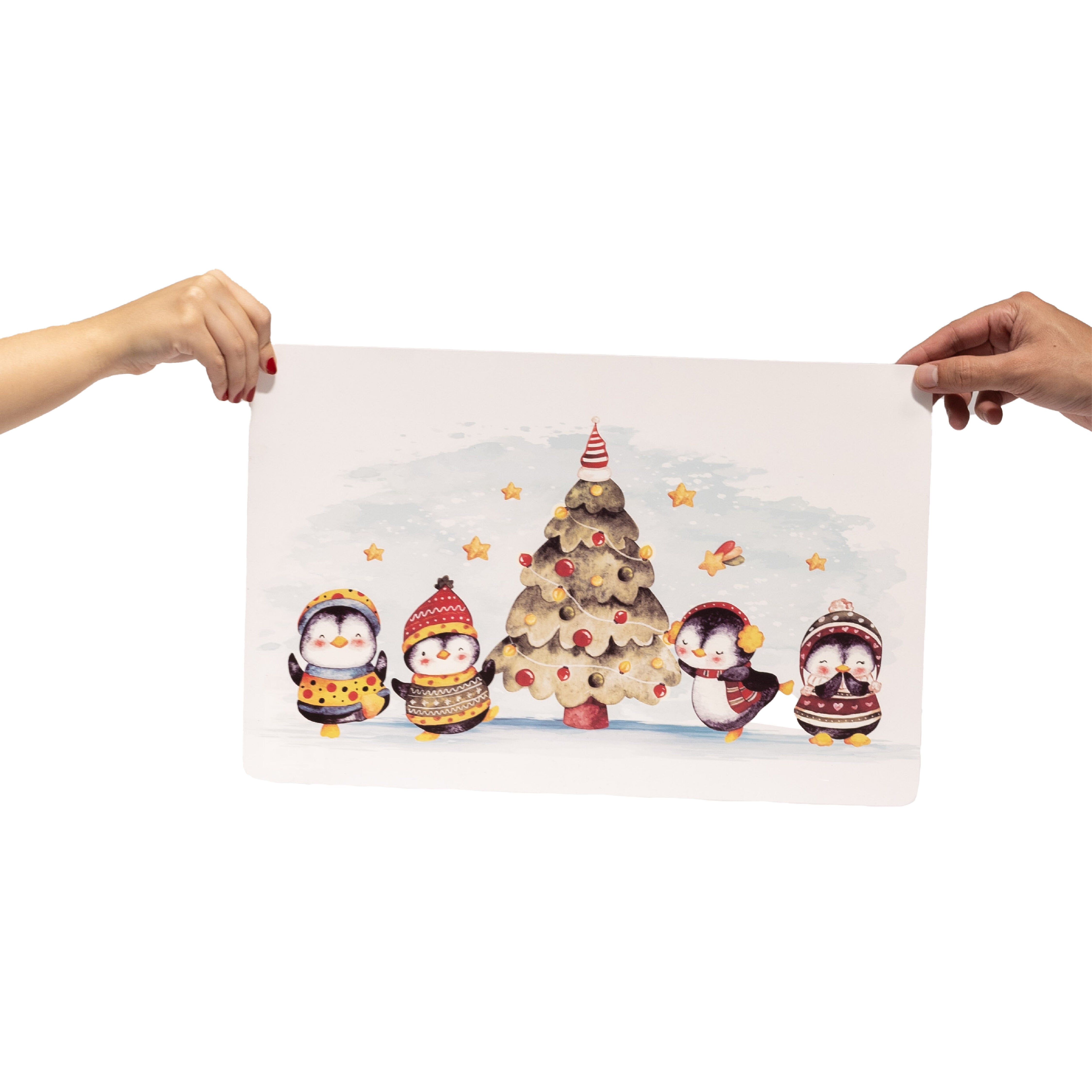 Mantel Individual Navideño Plástico