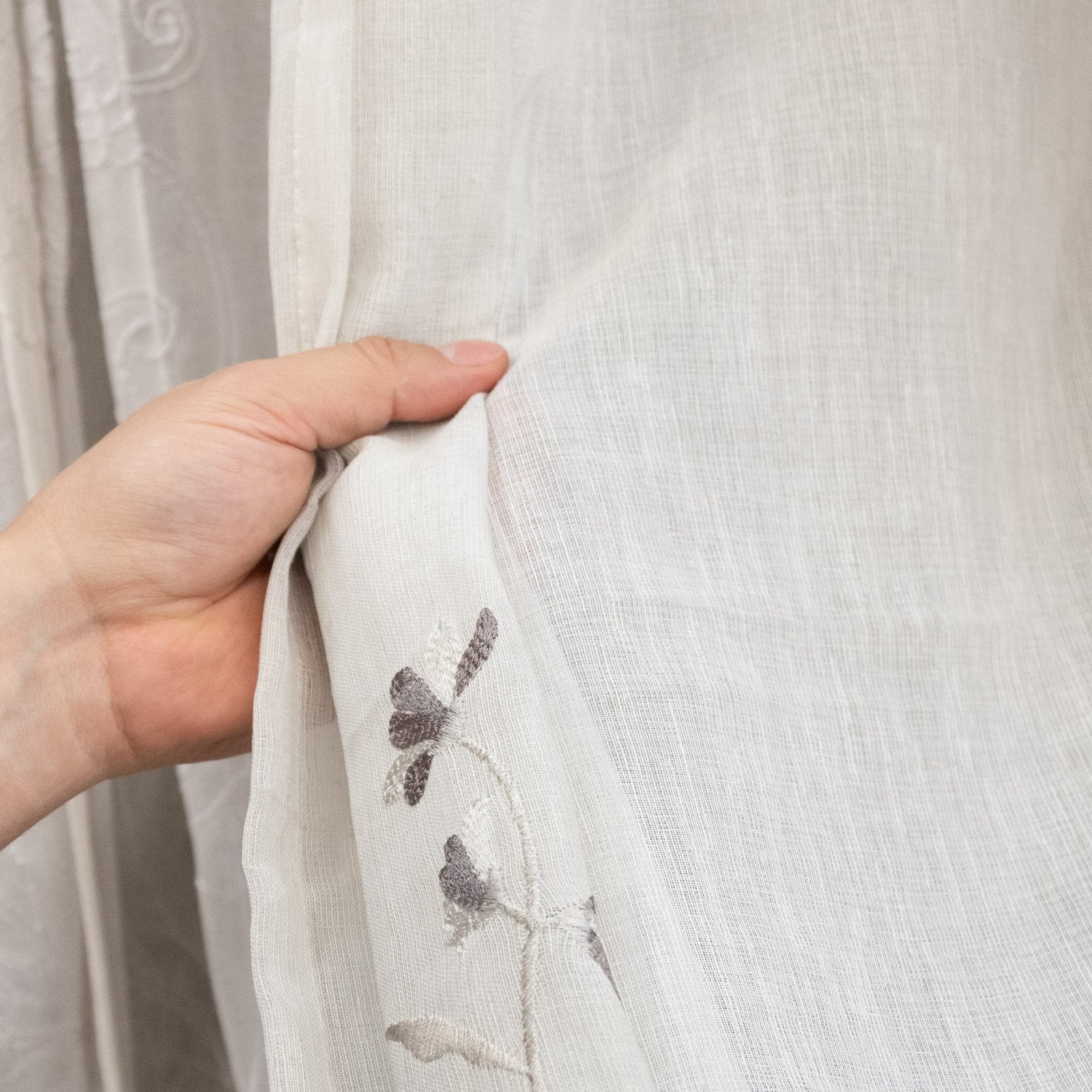 Visillo Bordado Ane 1403