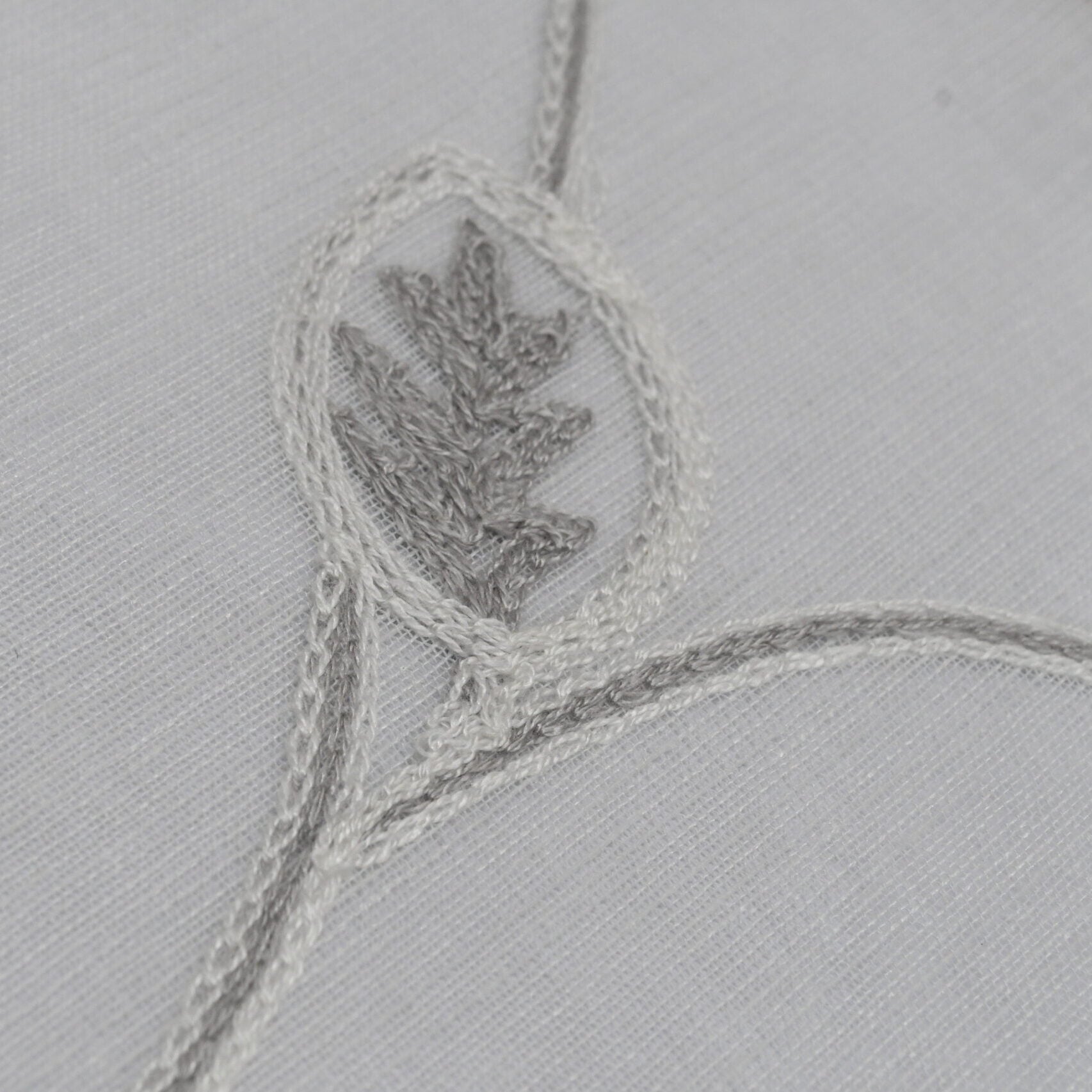 Visillo Bordado Planta