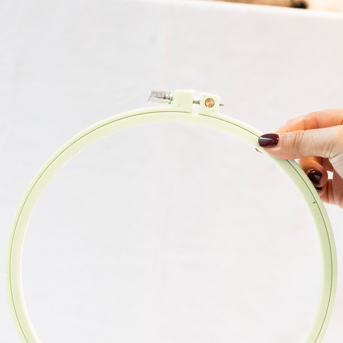 Bastidor de plástico c/tornillo