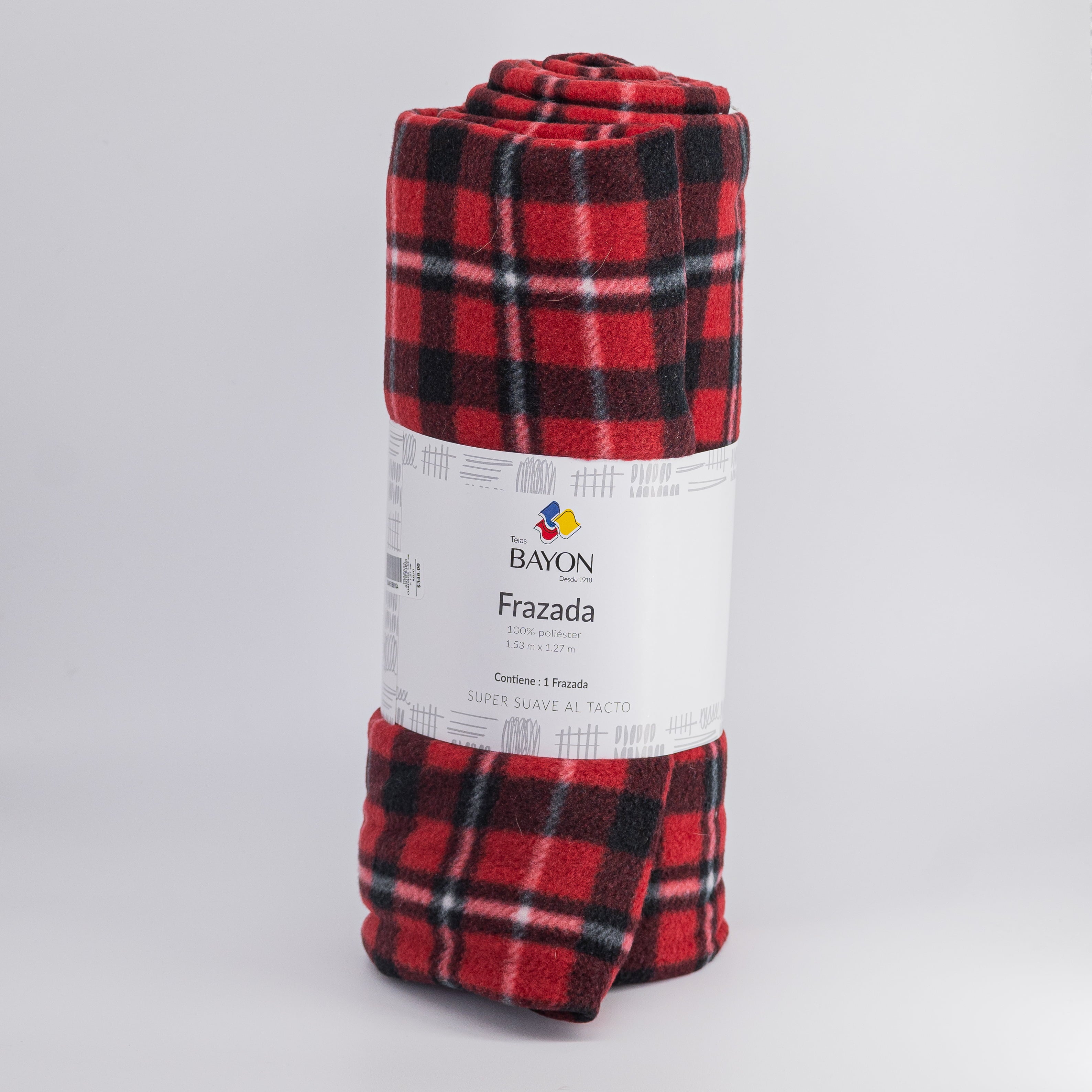 Frazada Antipilling Cuadros