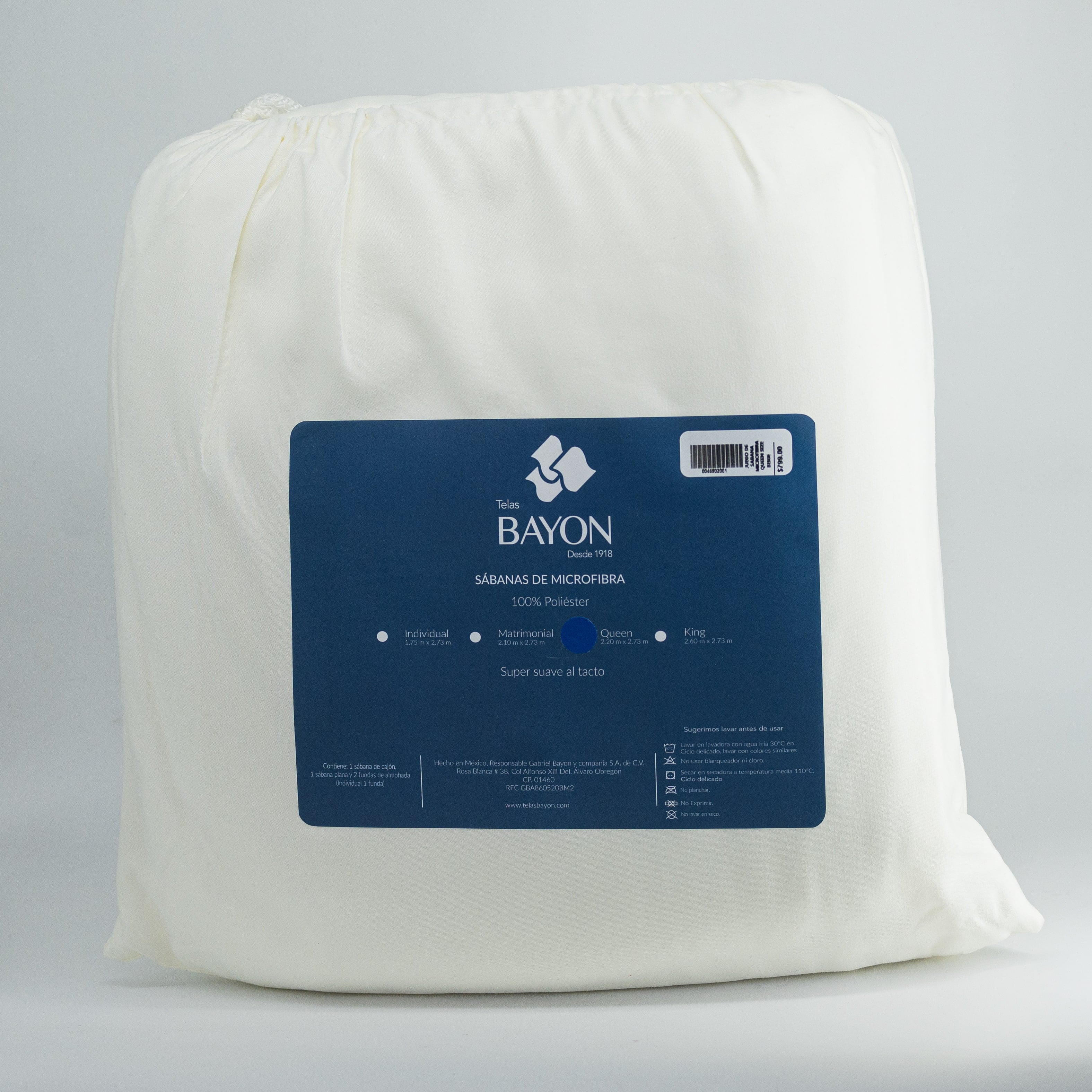 Juego de Sábana Microfibra