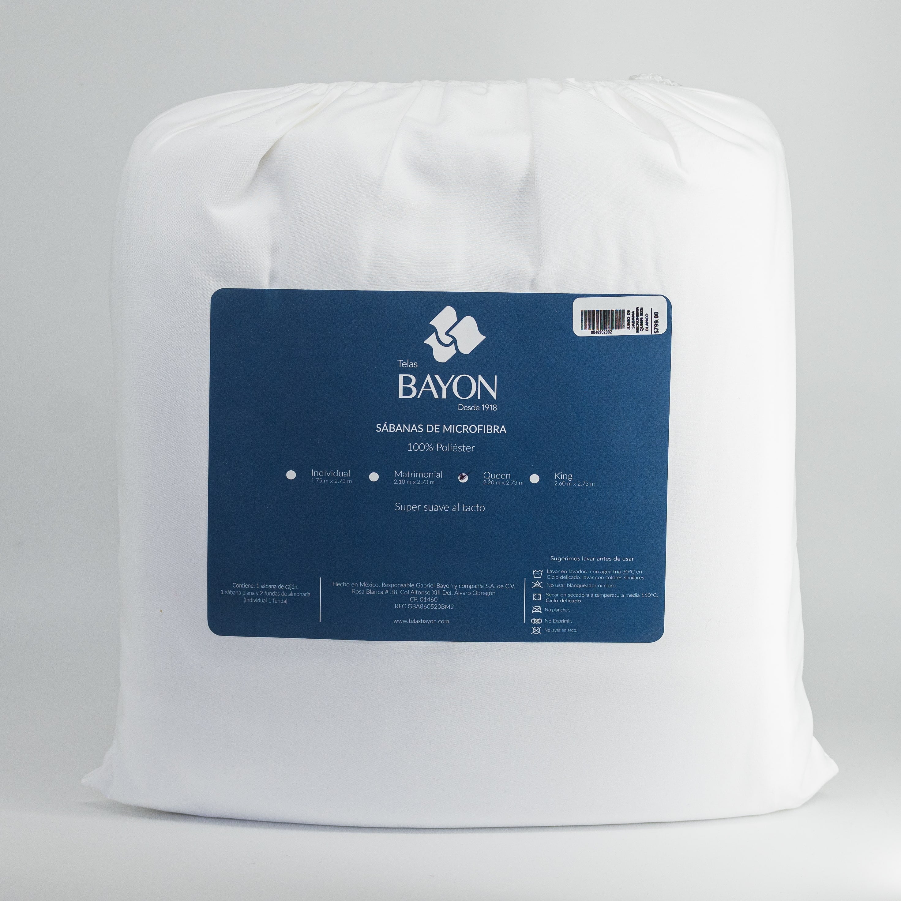 Juego de Sábana Microfibra