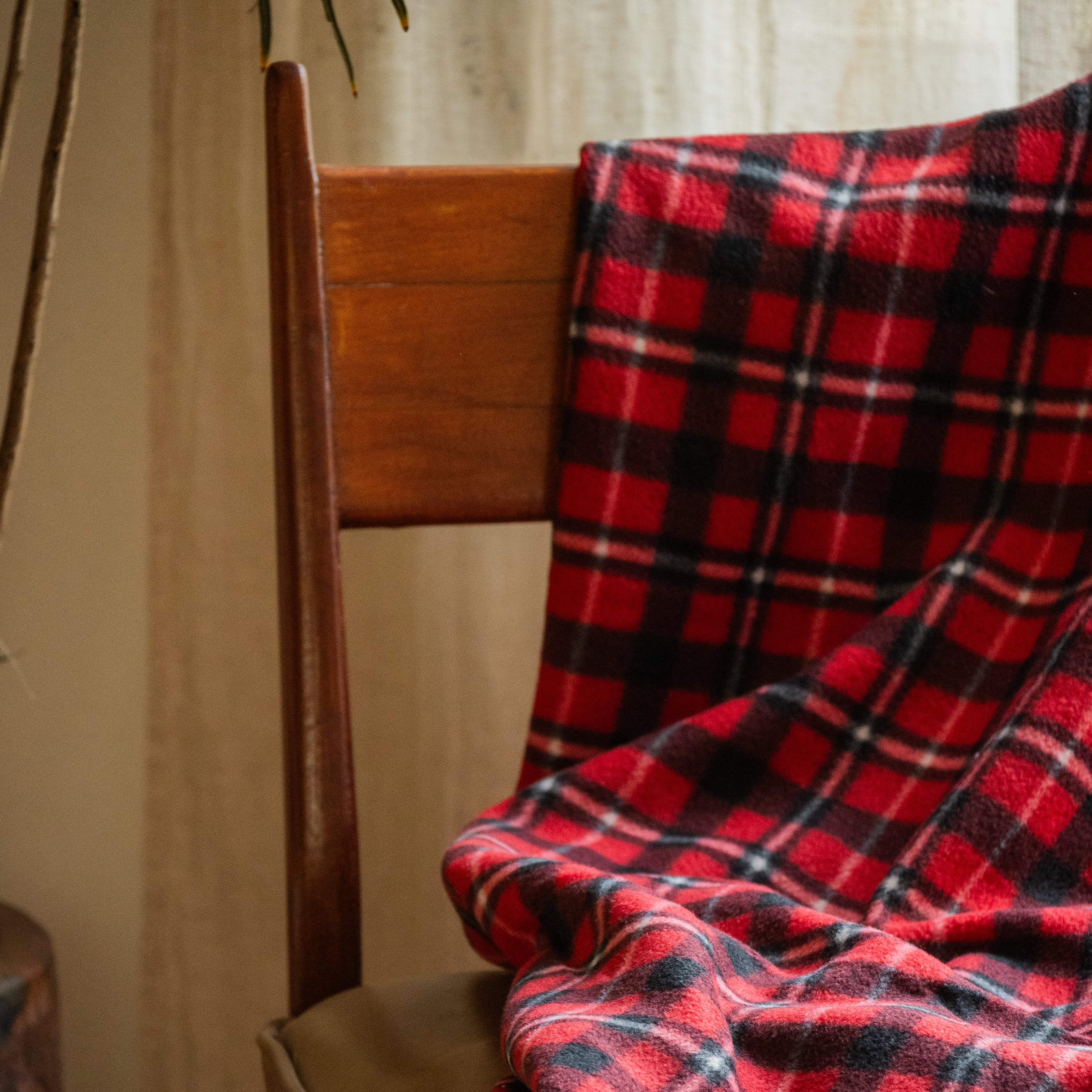 Frazada Antipilling Cuadros