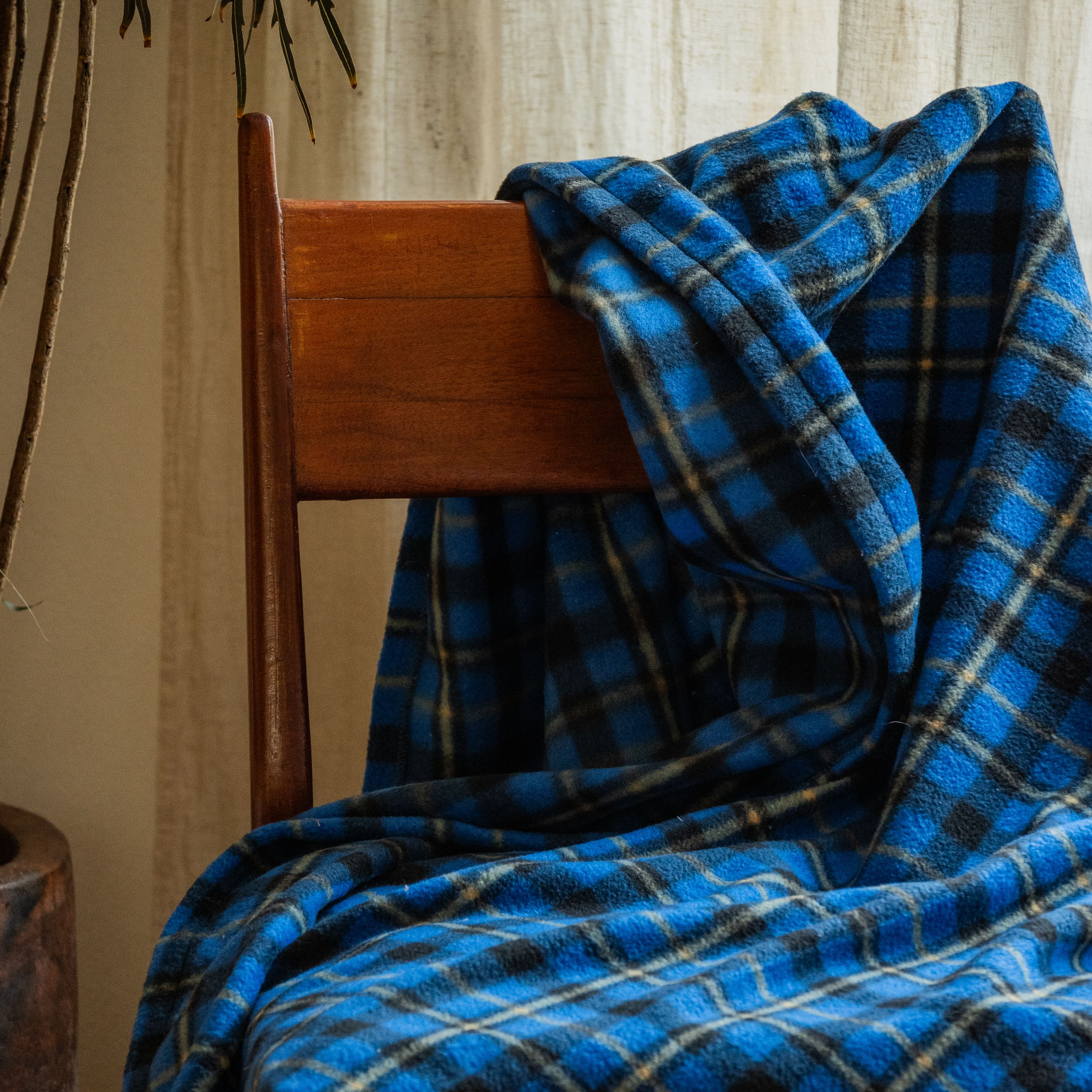 Frazada Antipilling Cuadros