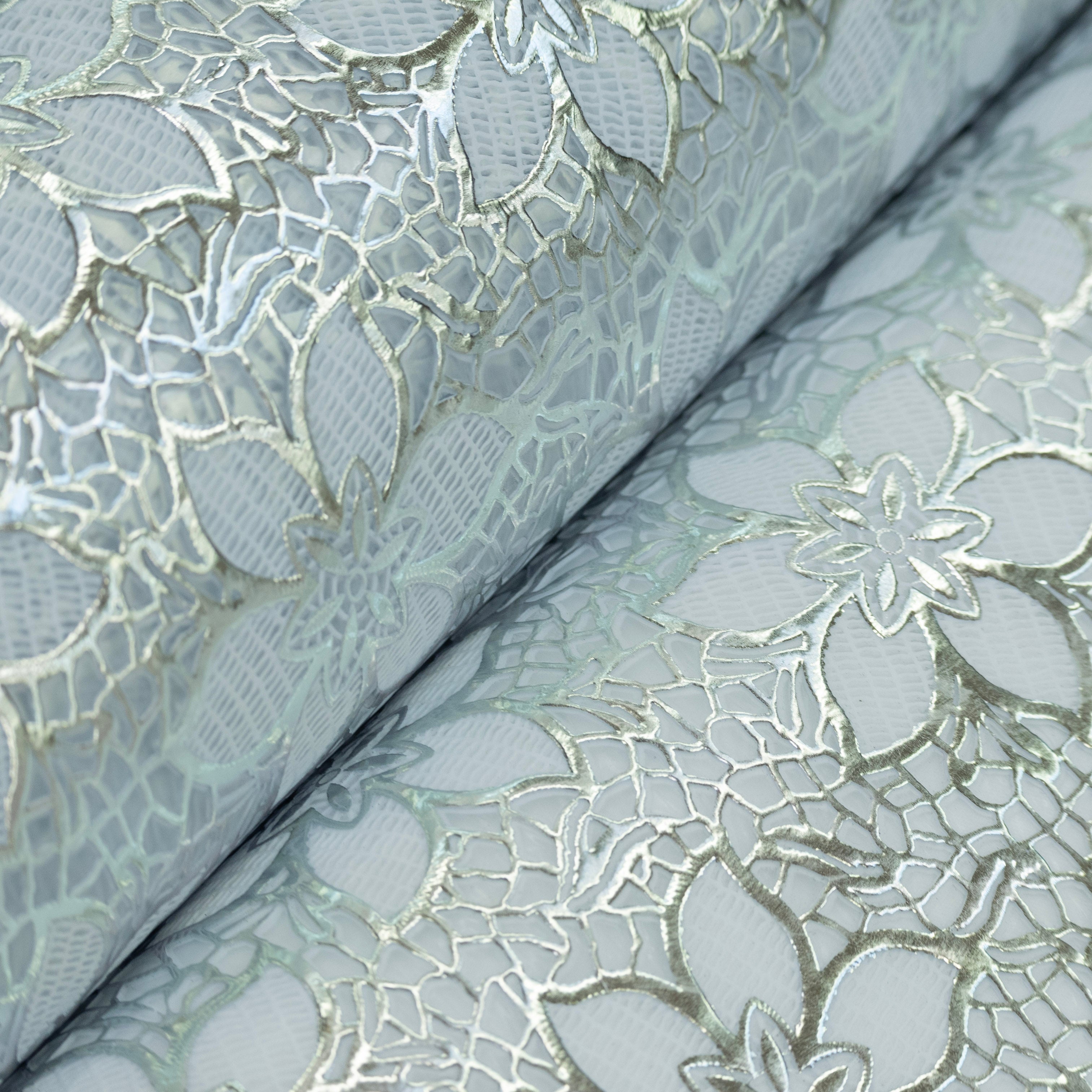 PVC Metálico Plateado