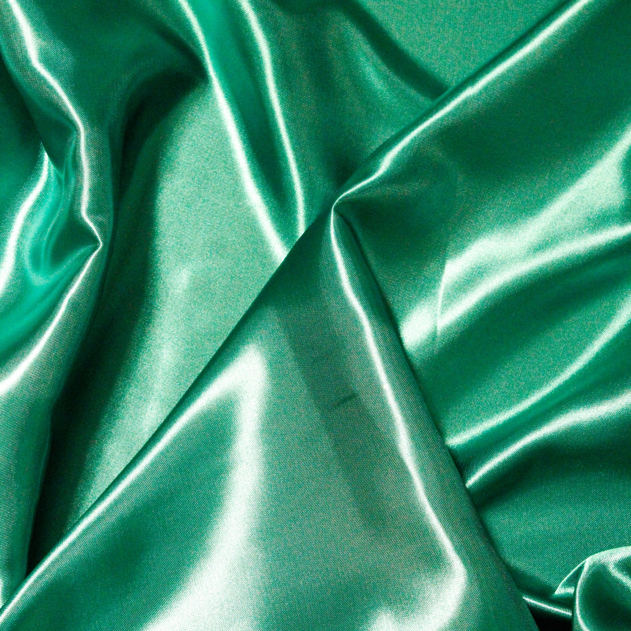 Raso Liso Verde Bandera