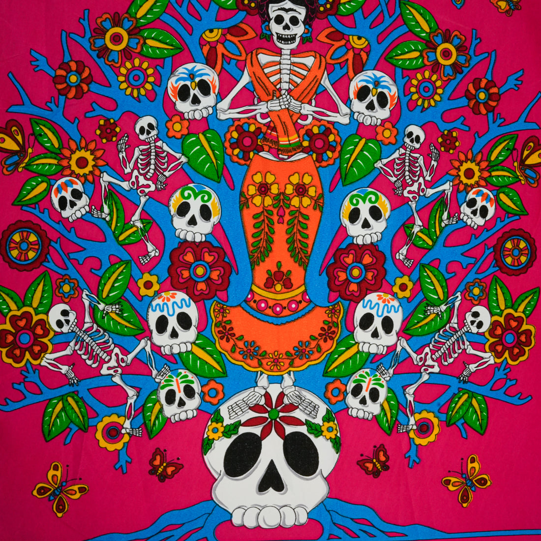 Canasta Juquila Halloween y Muertos