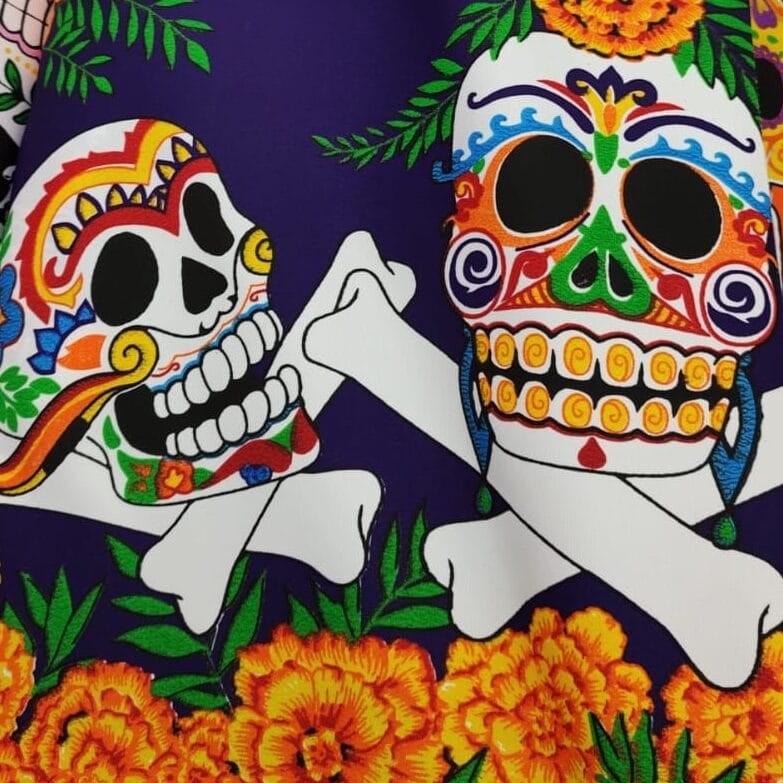 Canasta Juquila Halloween y Muertos