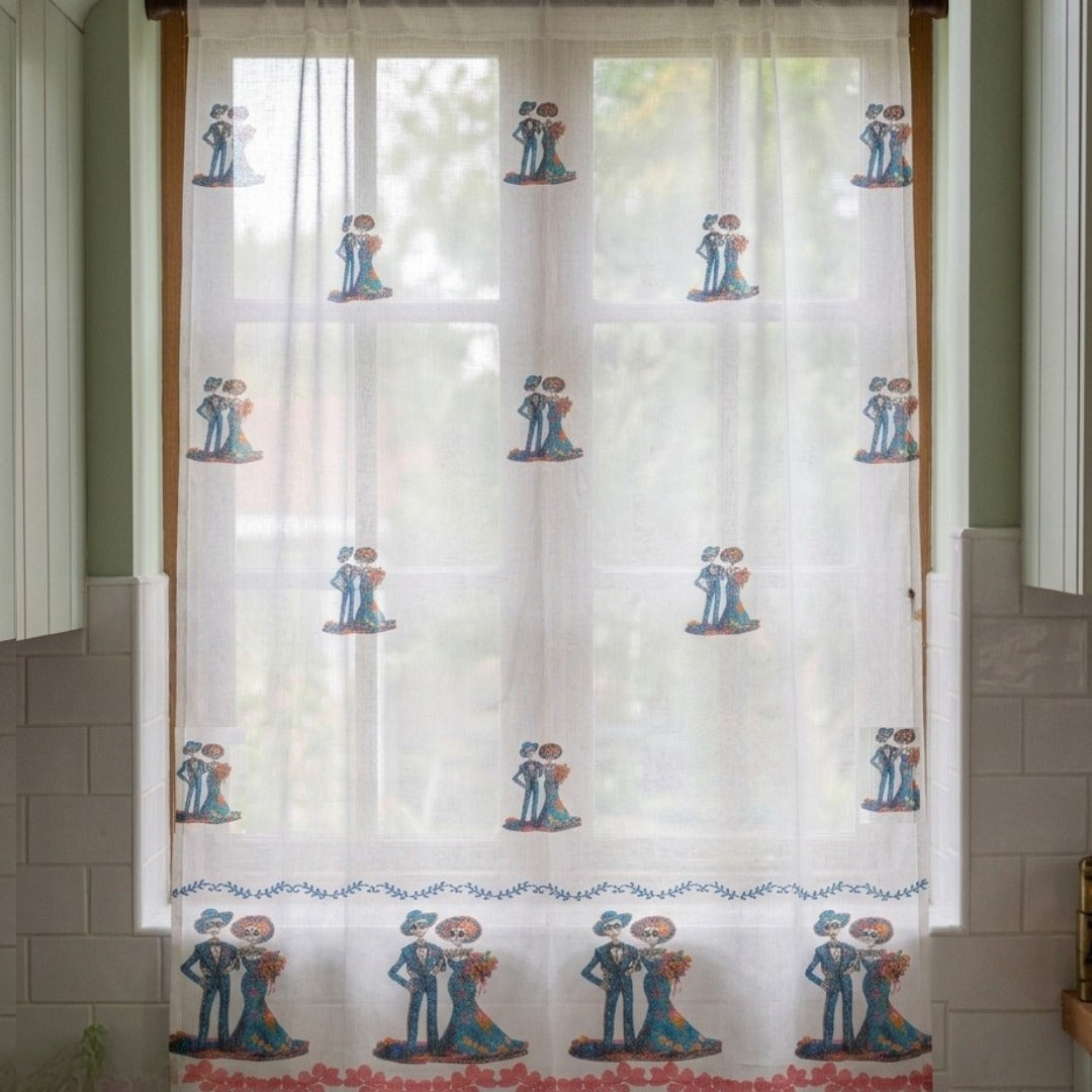 Cortina Ane Muertos 145cm